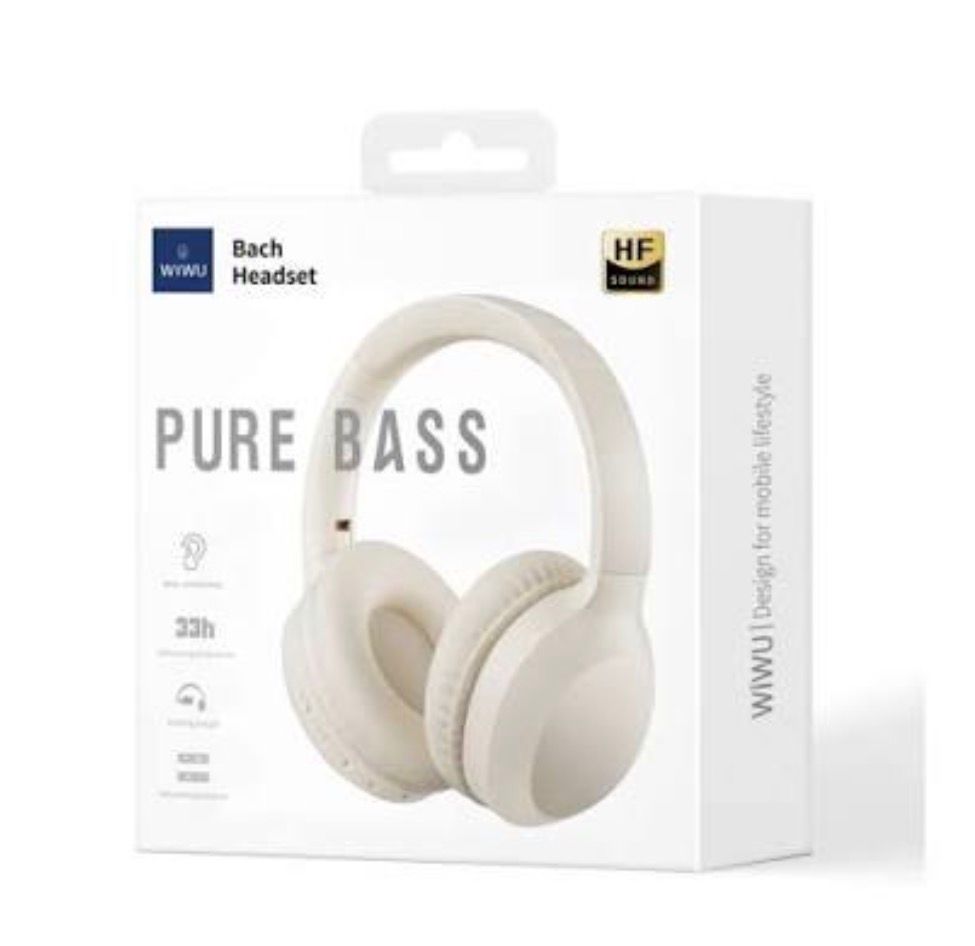 headphone wiwu TD-01 bach white