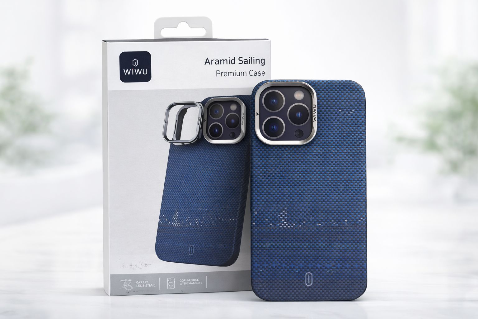 Cover Wiwu Mix IP 16 PRO MAX NAVY 6.9