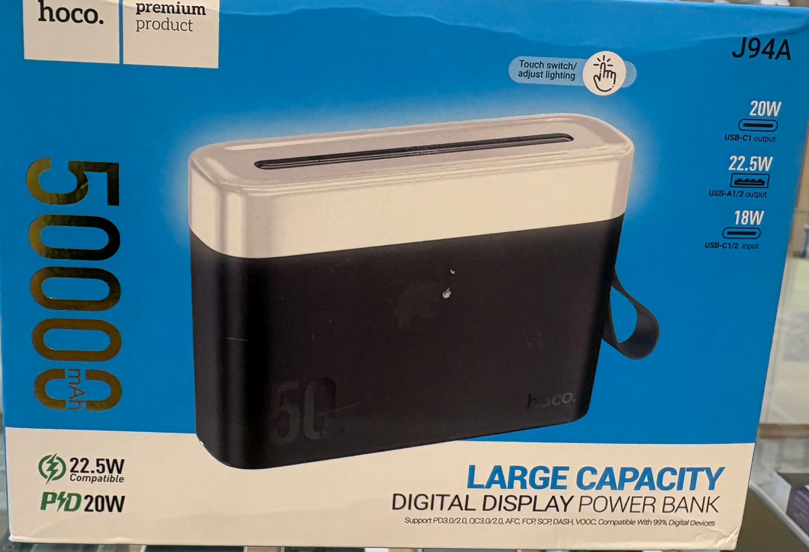 Empty power bank hoco J94A 59K fast