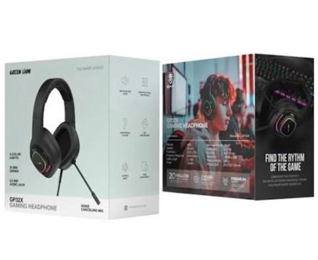 headphone Green Lion GP32X Gaming