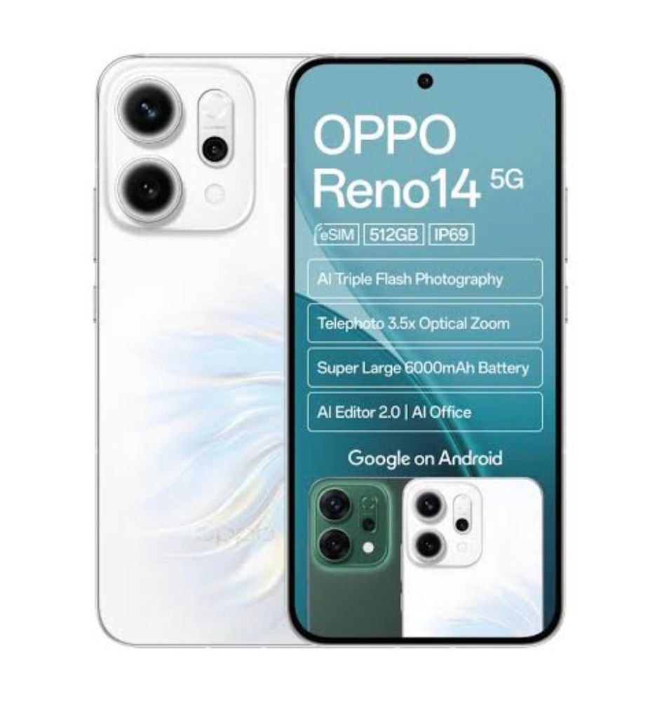 Oppo Reno 14 (12+512GB) (CPH2737) White