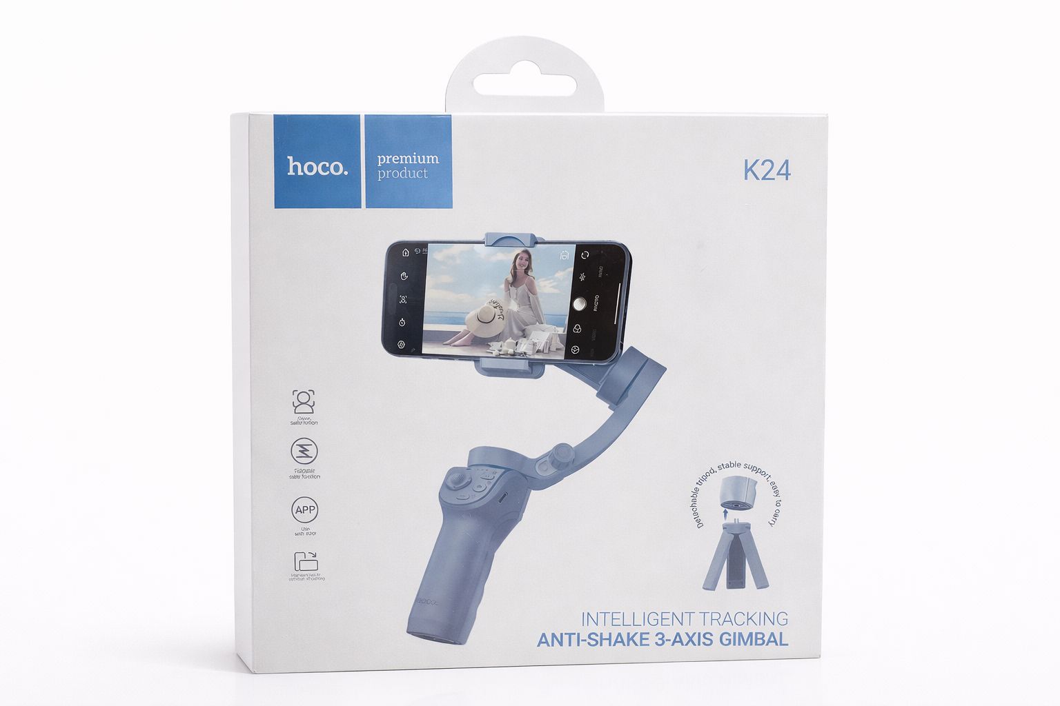 anti shake  3 axis  gimbal hoco