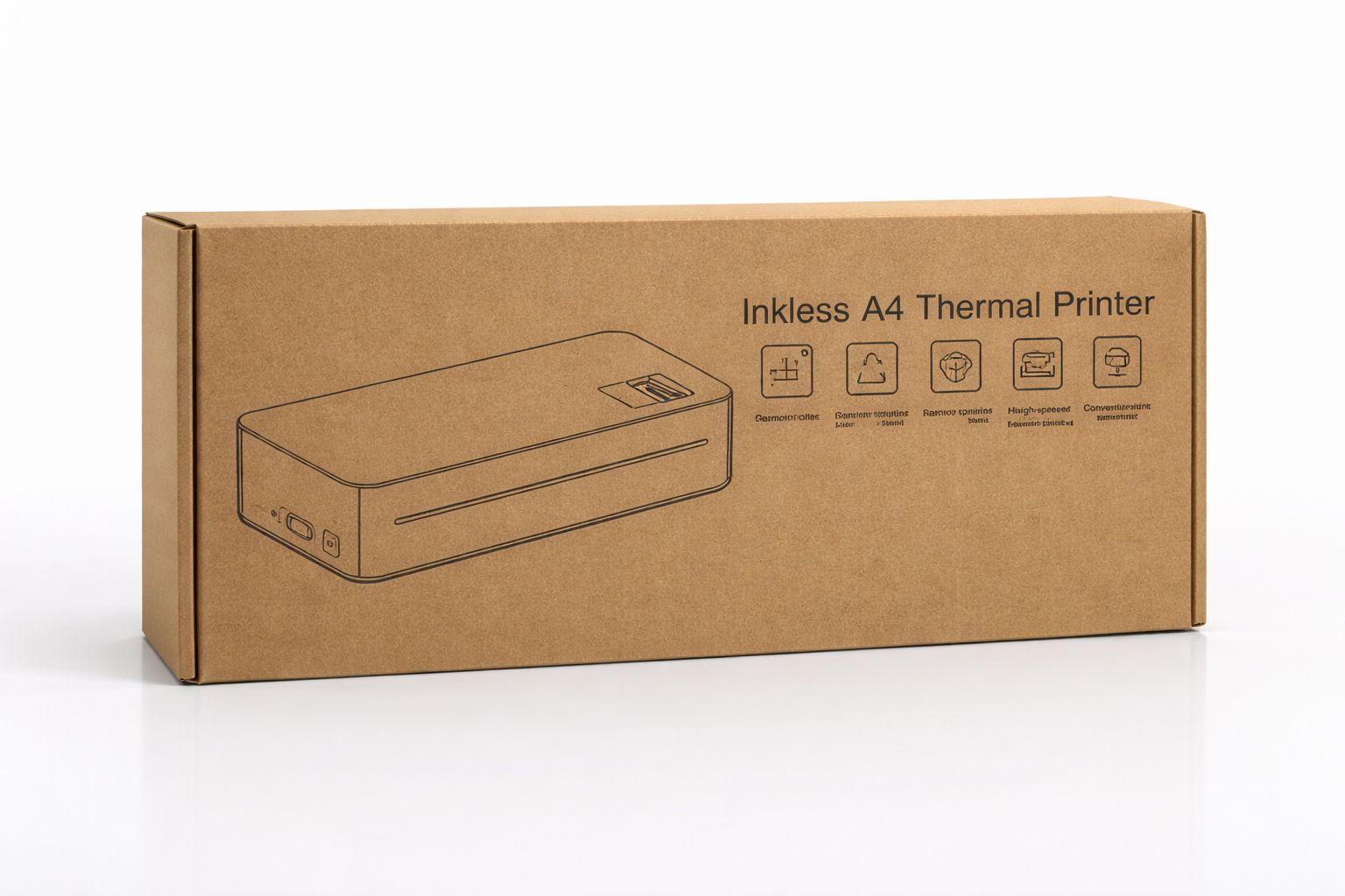 inkless a4 thermal printer