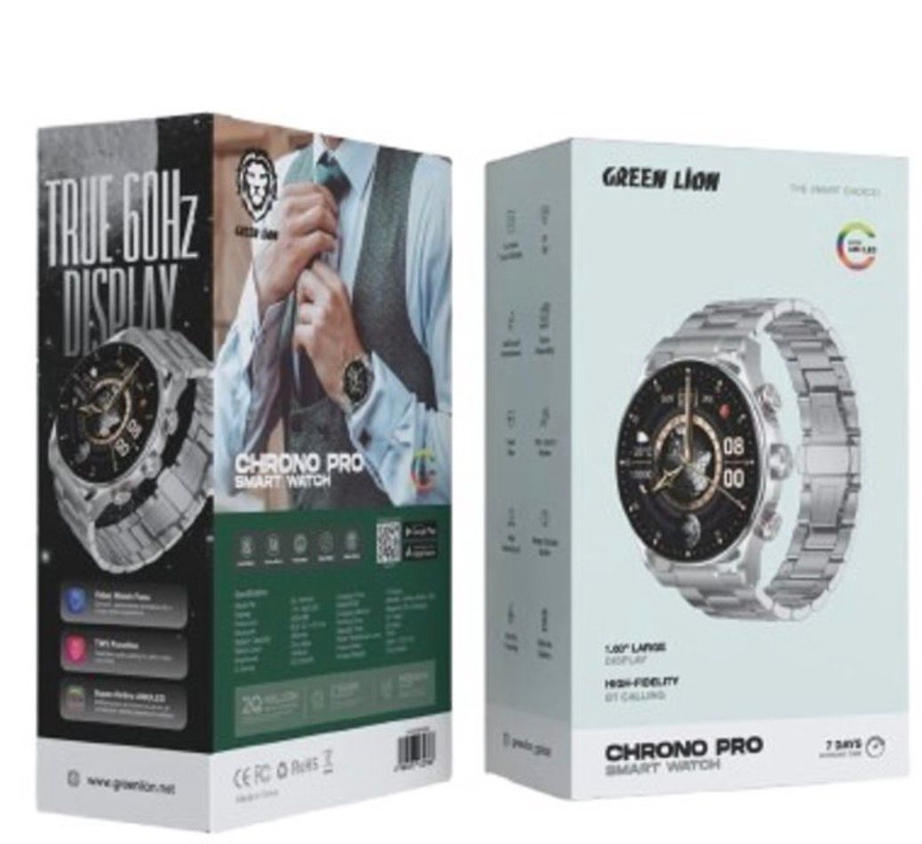 G.L Chrono Pro Smart Watch Silver