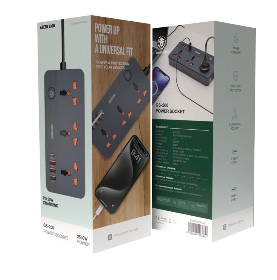 Socket Green Lion GS-200