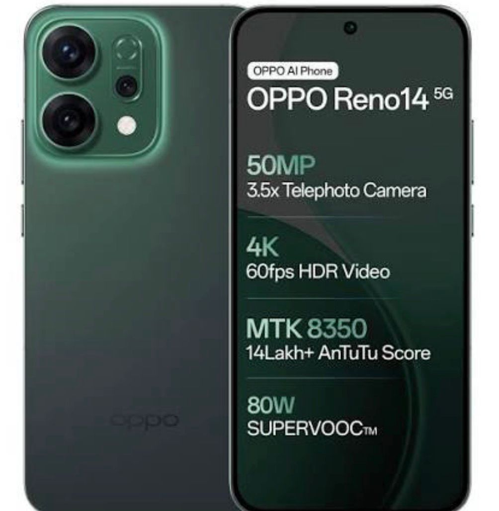 Oppo Reno 14 (12+512GB) (CPH2737) Green