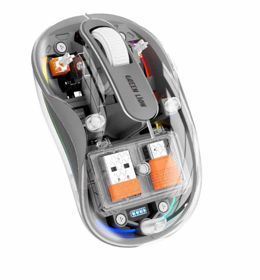 Mouse green lion turtle