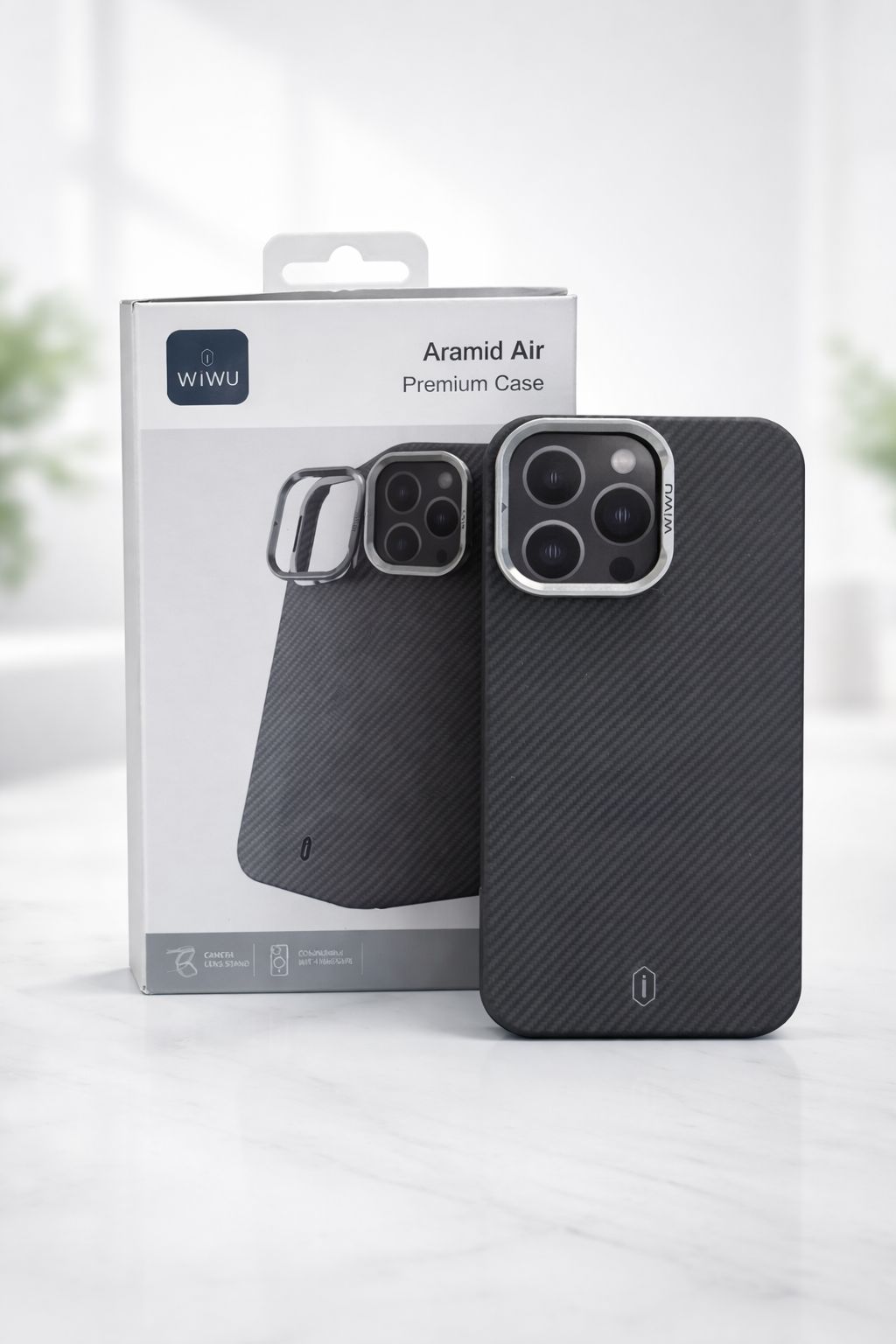 Cover Wiwu Mix IP 16 PRO MAX BLACK 6.9